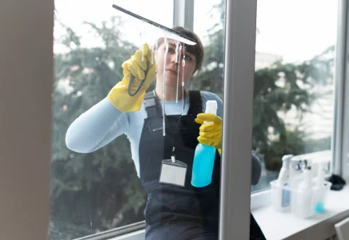 Nettoyage de vitres intérieures et extérieures à Err